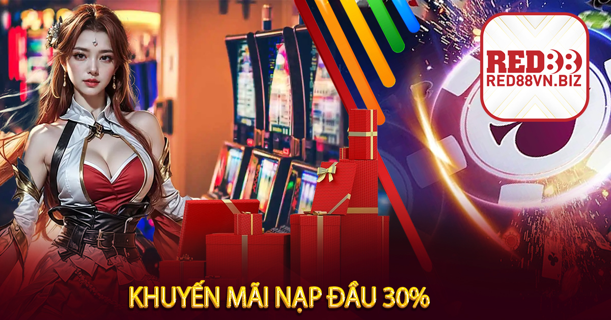 Slot Red88⚡Quay Hũ Thả Ga Nhận Ưu Đãi Nạp Đầu 30%