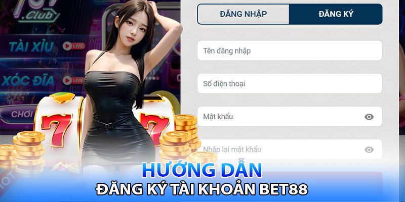 Hướng dẫn đăng ký Bet88 - Nhận ngay ưu đãi chào mừng hội viên mới - RED88