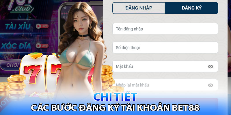 Hướng dẫn đăng ký Bet88 - Nhận ngay ưu đãi chào mừng hội viên mới - RED88